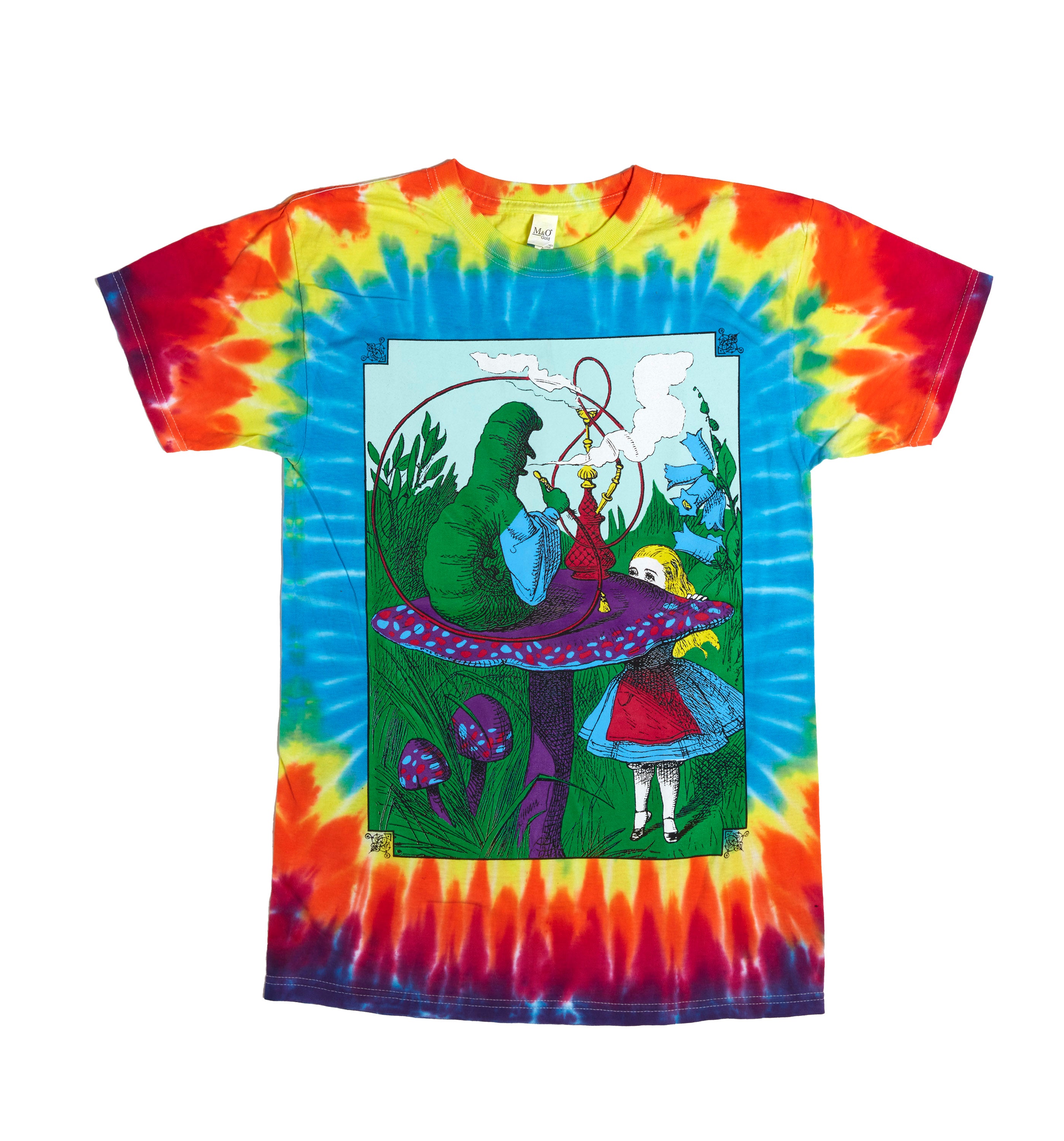 Alice in Wonderland Caterpillar Tie Dye T-Shirt