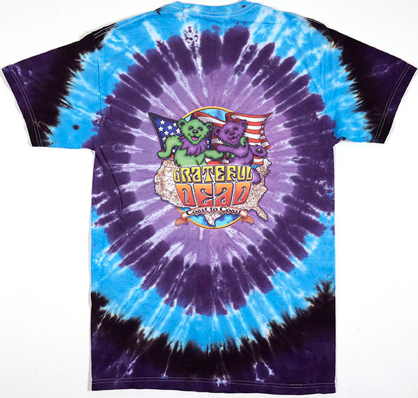 Grateful Dead Walking Coast to Coast Tie Dye T-Shirt
