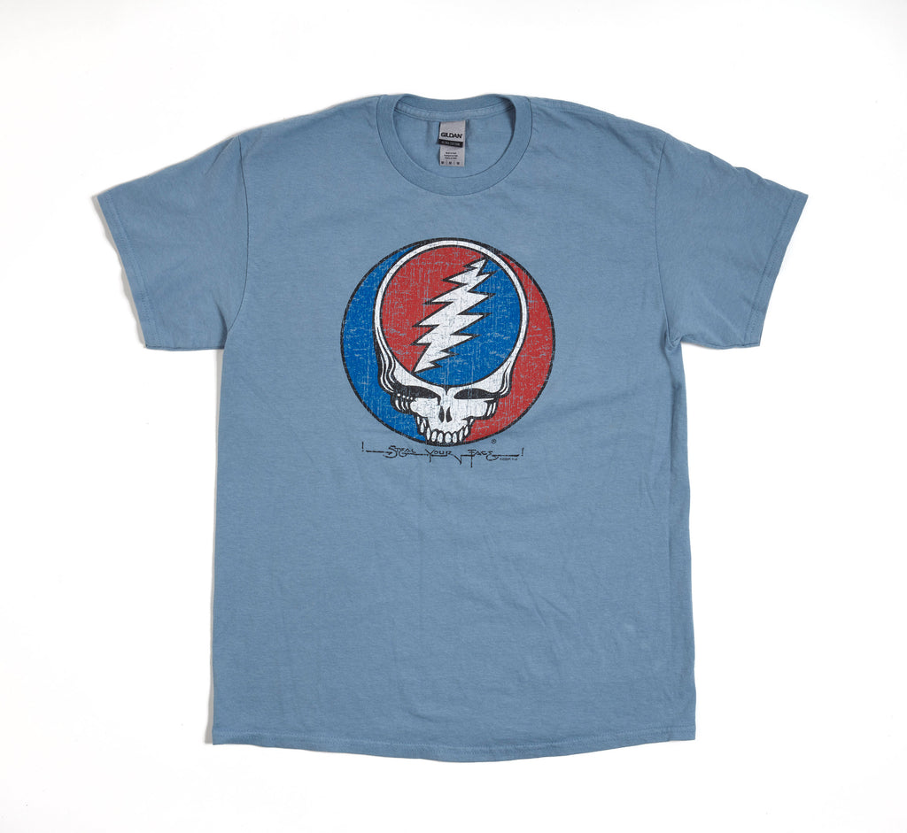 Grateful Dead Distressed Steal Your Face T-Shirt