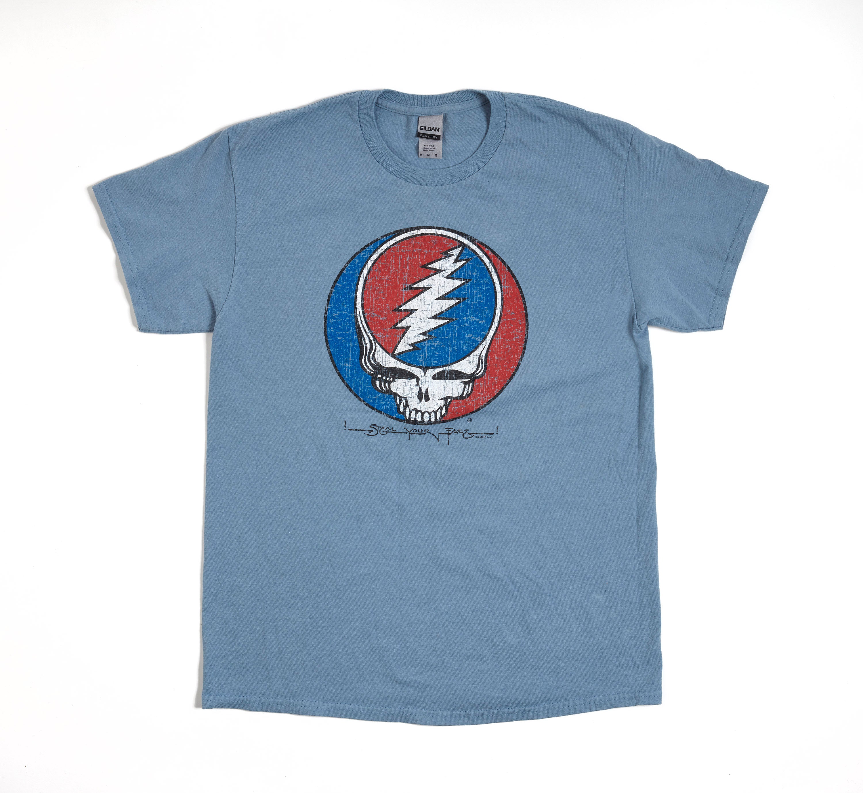 Grateful Dead Distressed Steal Your Face T-Shirt