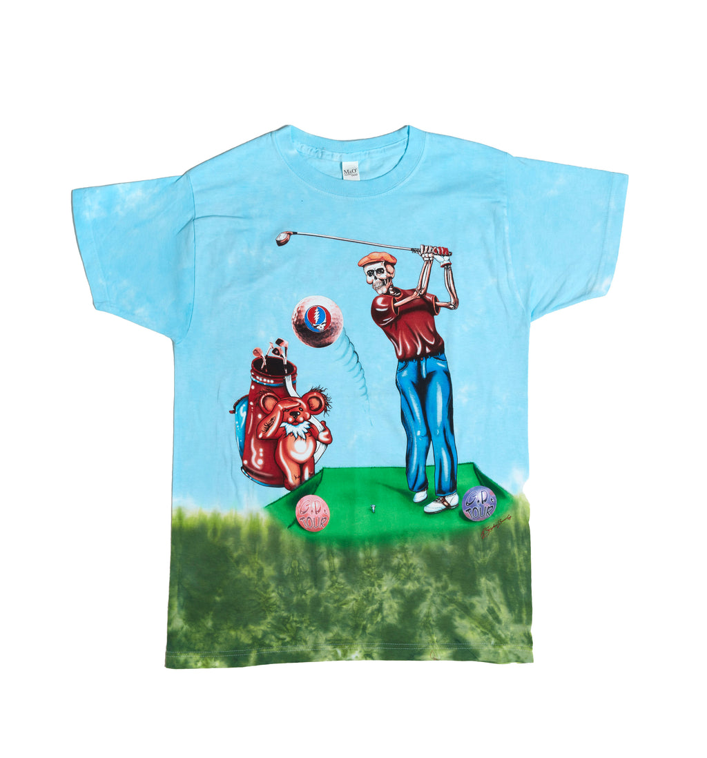 Grateful Dead Golfer Tie Dye T-Shirt