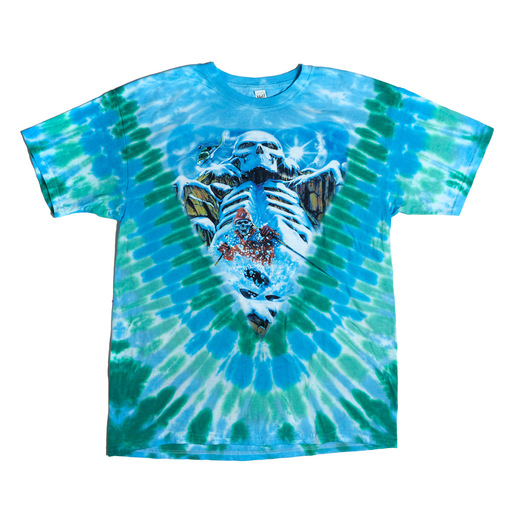Grateful Dead Heliskier Skiing Tie Dye Shirt