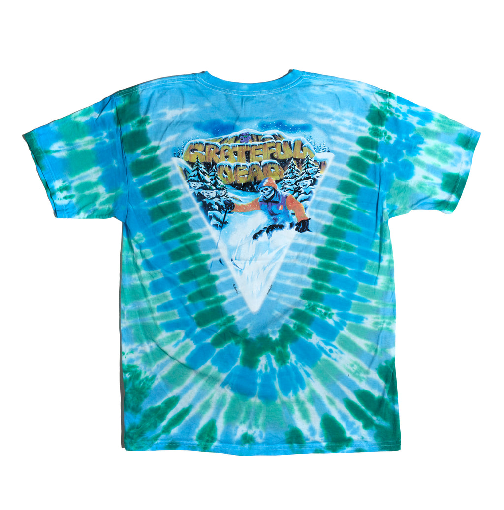 Grateful Dead Heliskier Skiing Tie Dye Shirt