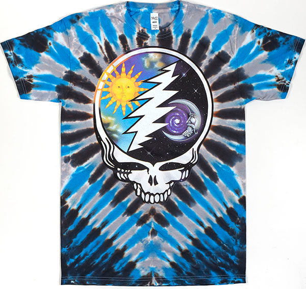 Grateful Dead Night & Day Steal Your Face Tie Dye T-Shirt