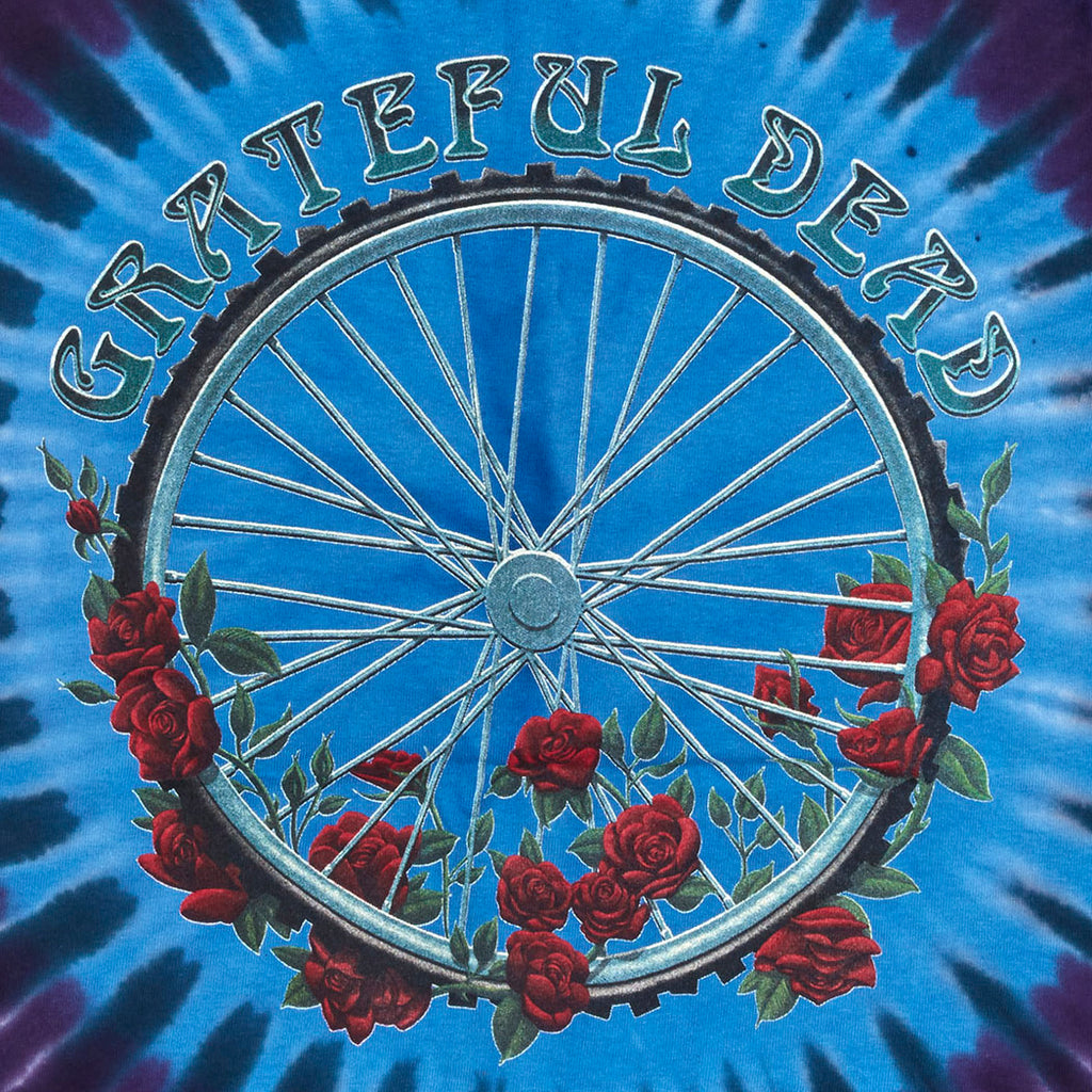 Grateful Dead Night Rider Biking Tie Dye T-Shirt