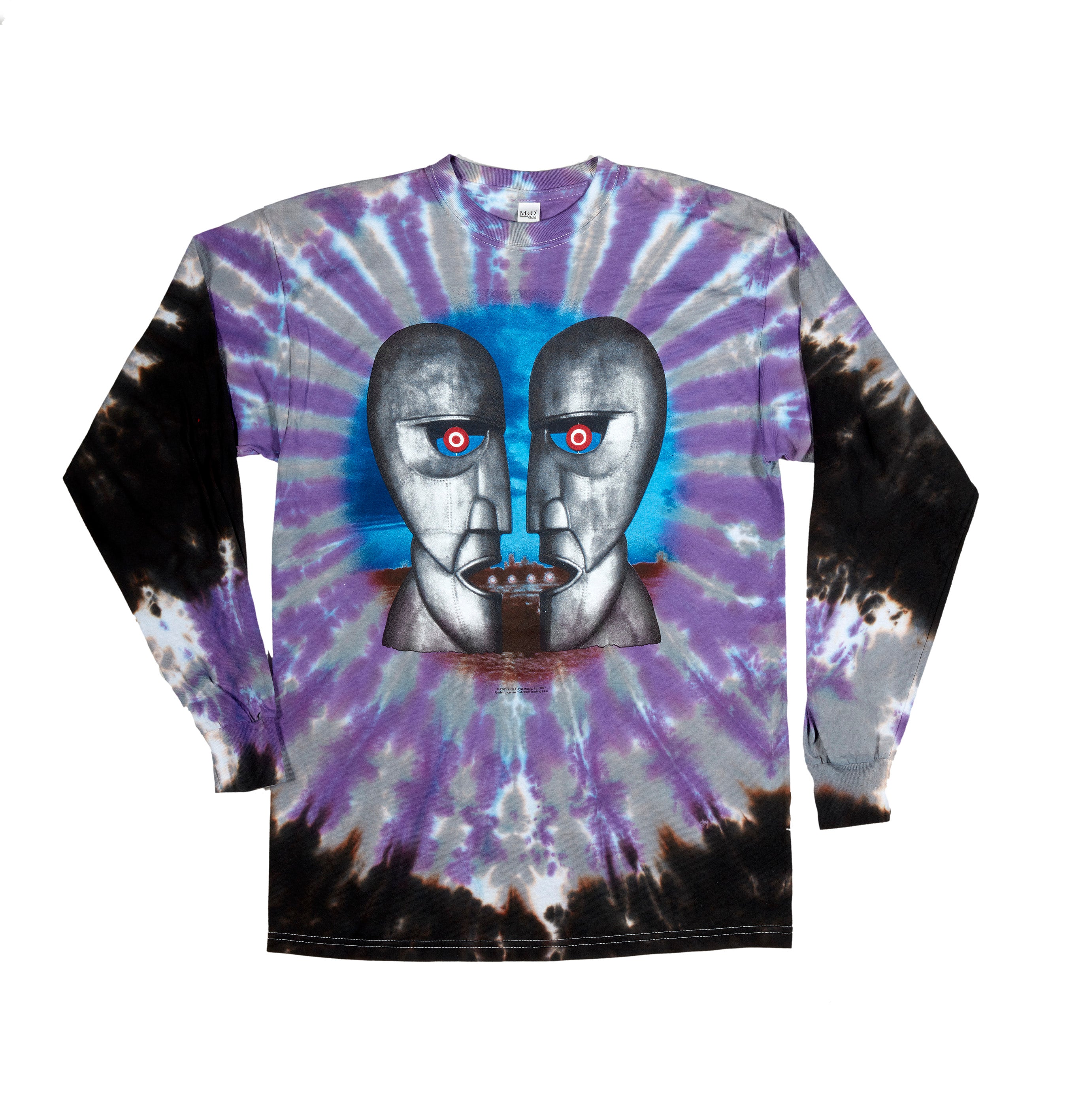 Pink Floyd Division Bell Long Sleeve Tie Dye Shirt