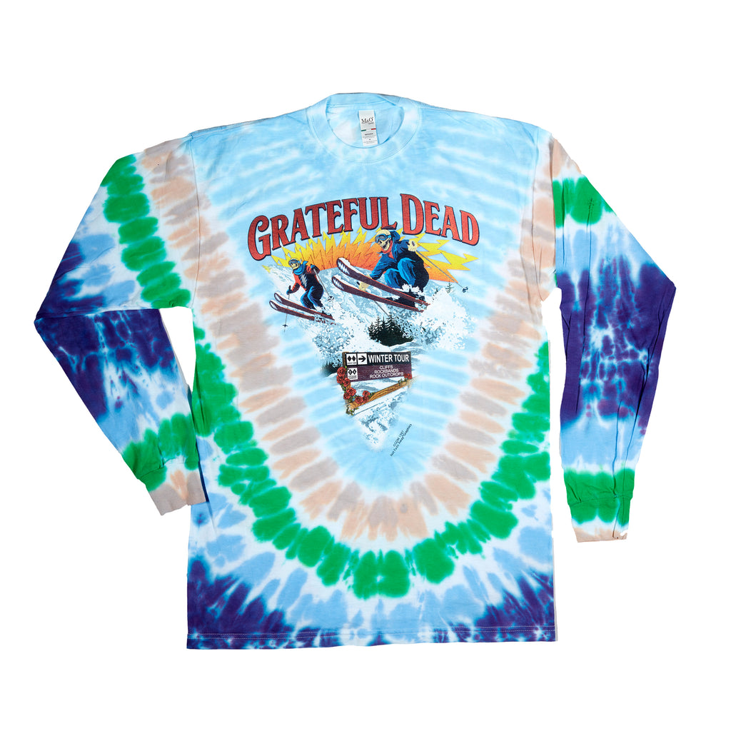 Grateful Dead Wingman Long Sleeve Tie Dye Shirt