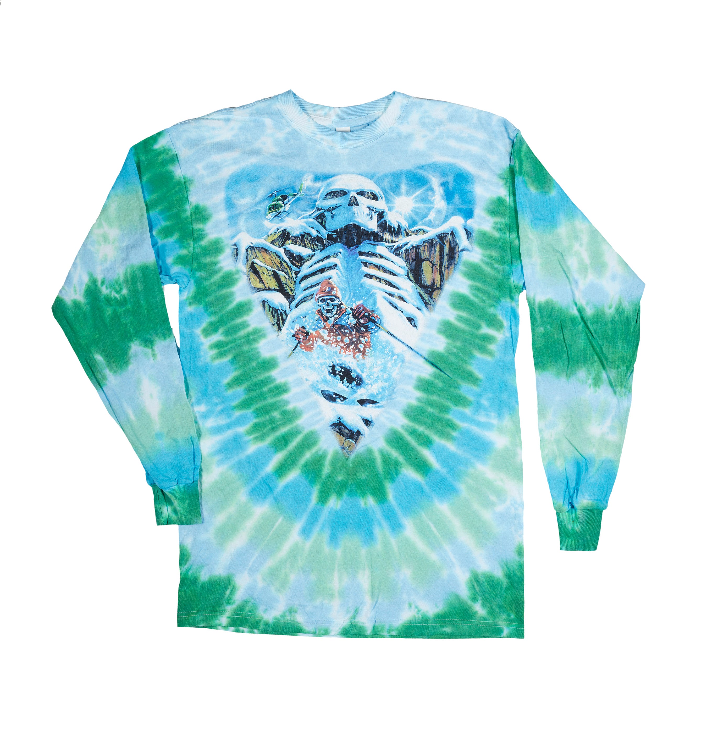 Grateful Dead Heliskier Long Sleeve Tie Dye Shirt