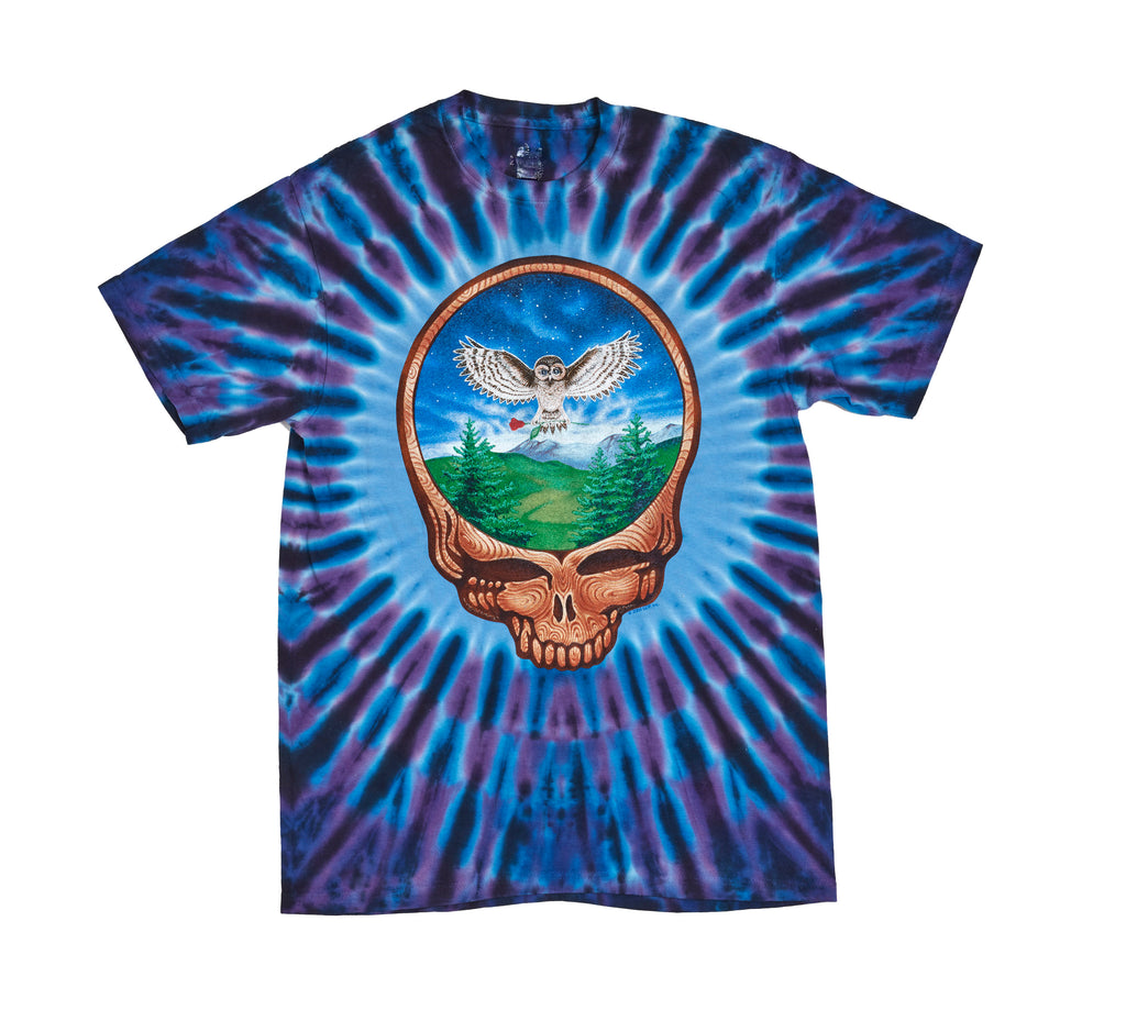 Grateful Dead Grateful Owl Tie Dye T-Shirt