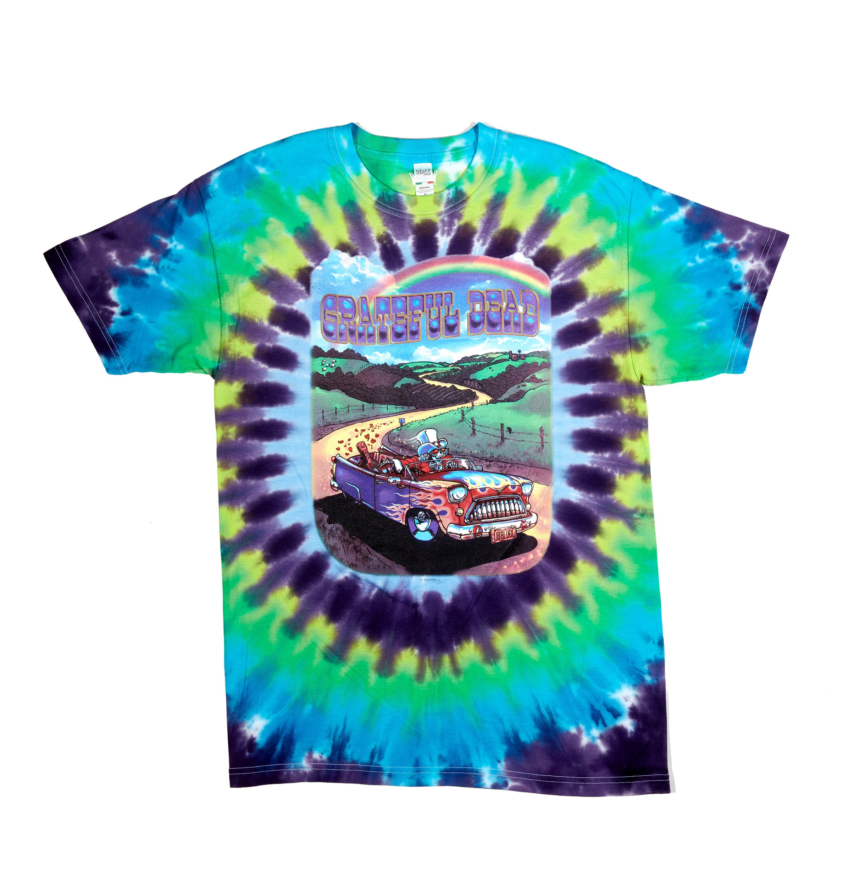 Grateful Dead Truckin' to Buffalo Tie Dye T-Shirt