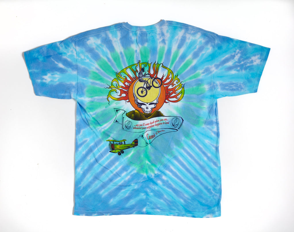 Grateful Dead Vermont Biker Tie Dye T-Shirt