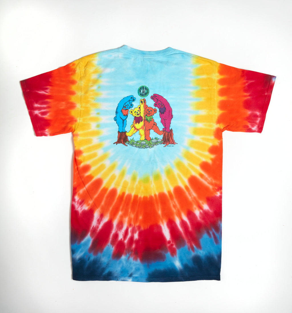Grateful Dead Woodbears Tie Dye T-Shirt
