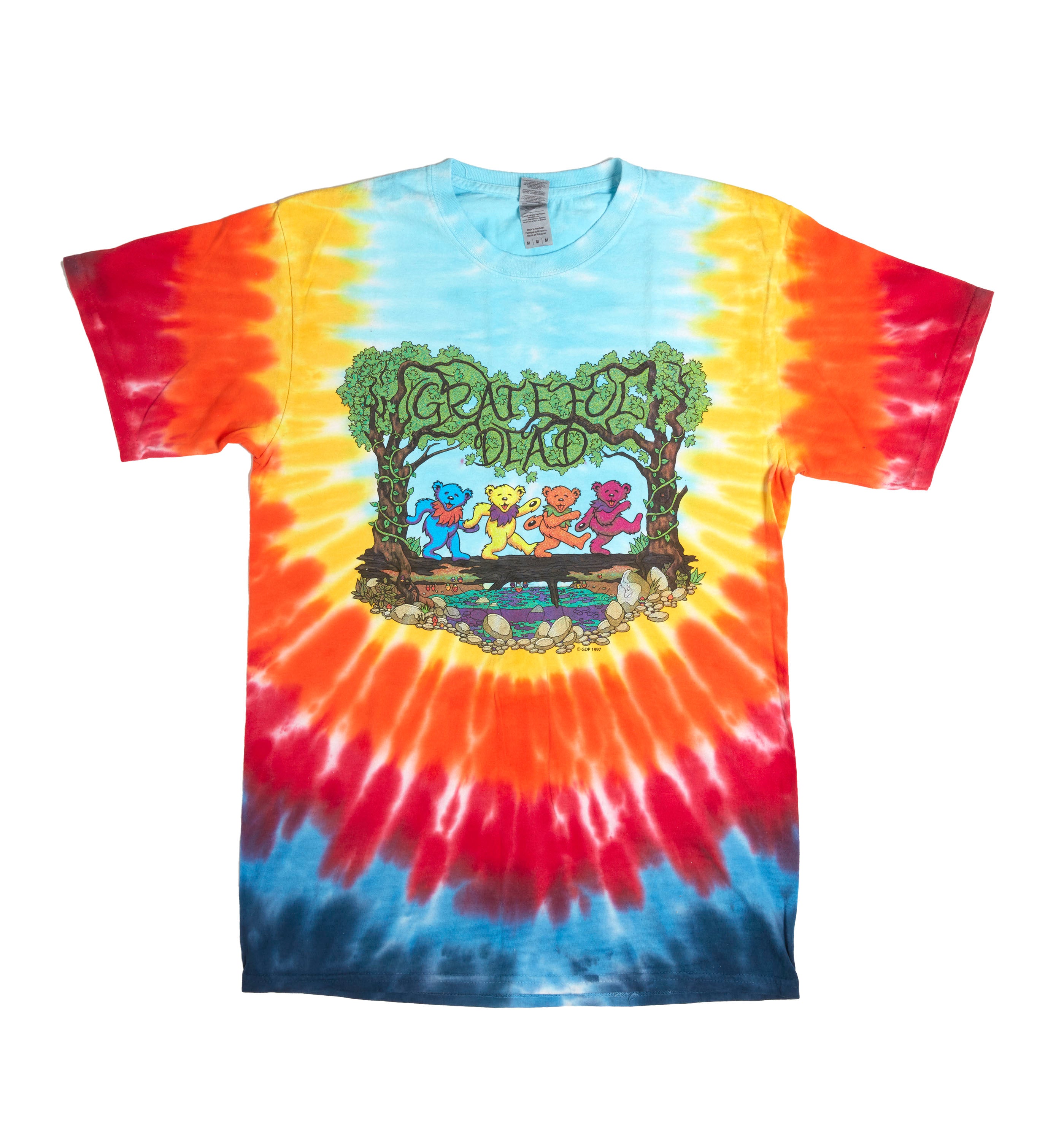 Grateful Dead Woodbears Tie Dye T-Shirt
