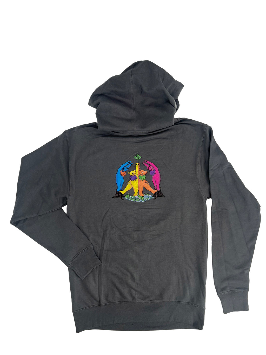 Grateful Dead Woodbears Dancing Bear Hooded Sweatshirt