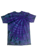Amythest Moss Tie Dye Unisex Cotton T Shirt