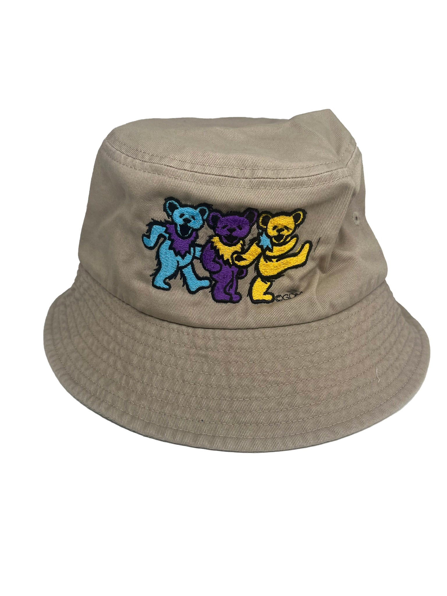 Grateful Dead Embroidered Dancing Bear Bucket Hat