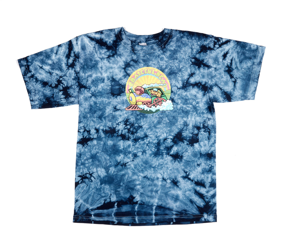 Grateful Dead Youth Casey Jones Tie Dye Shirt