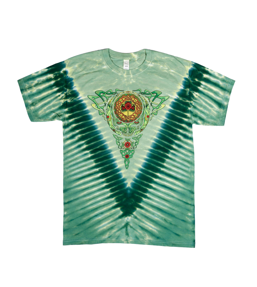 Grateful Dead Celtic Knot Steal Your Face Tie Dye T-Shirt