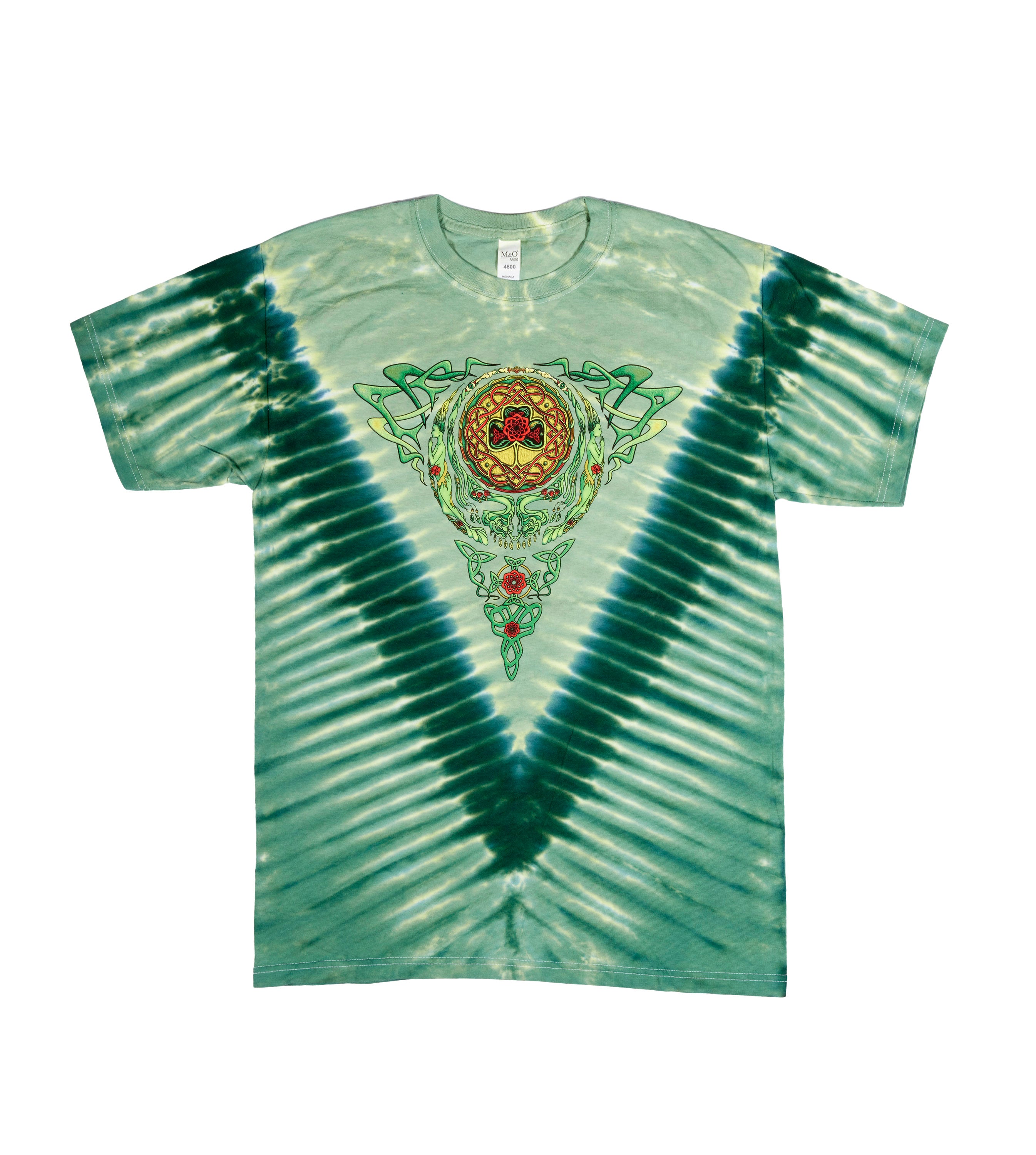 Grateful Dead Celtic Knot Steal Your Face Tie Dye T-Shirt