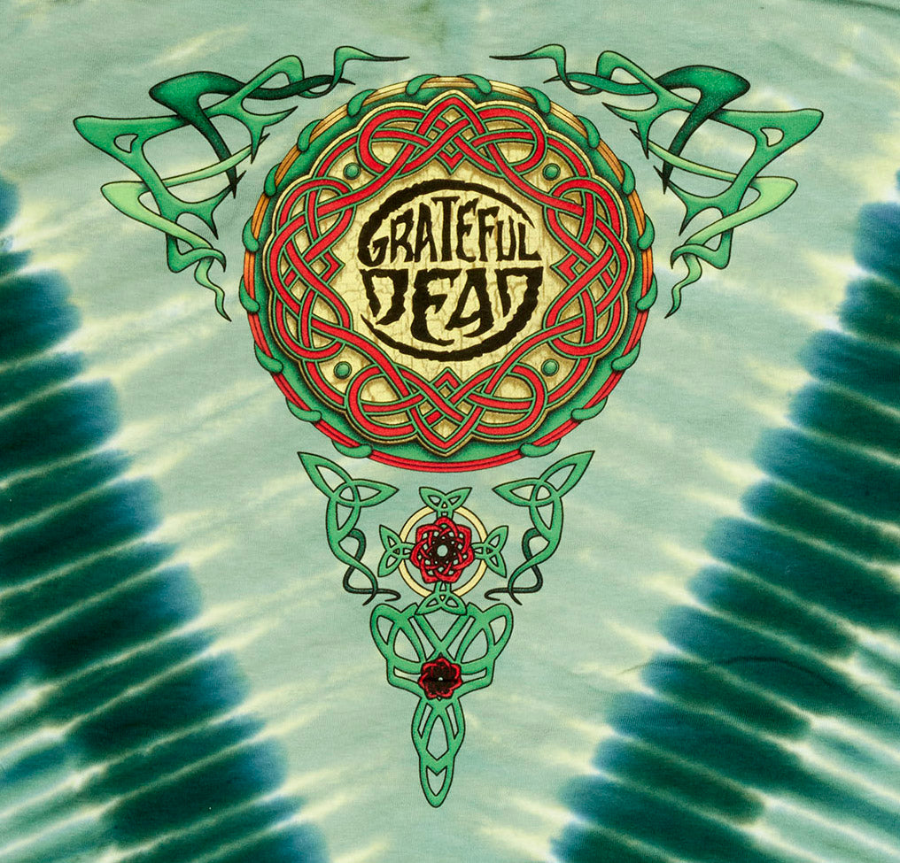 Grateful Dead Celtic Knot Steal Your Face Tie Dye T-Shirt