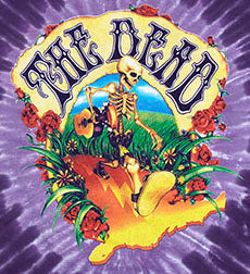 Grateful Dead Walking Coast to Coast Tie Dye T-Shirt