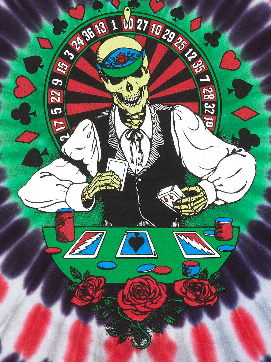 Grateful Dead Dealer Las Vegas Tie Dye T-Shirt