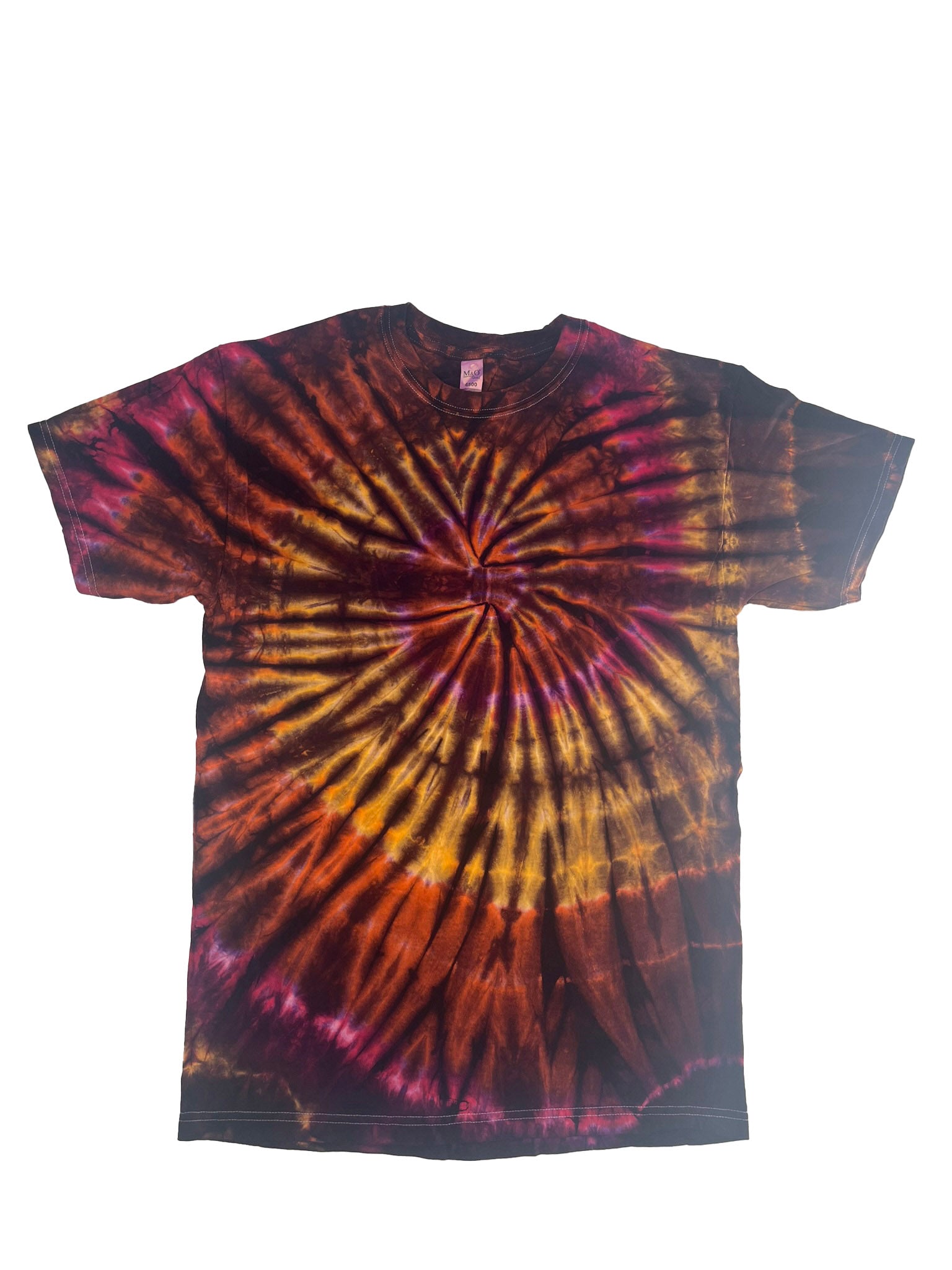 Electric Tie Dye Unisex Cotton T Shirt