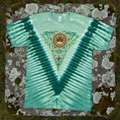 Grateful Dead Celtic Knot Steal Your Face Tie Dye T-Shirt - Close Up
