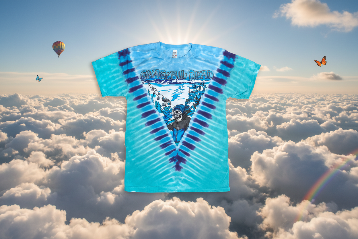 Grateful Dead Get Lifted Tie Dye T-Shirt - Regenerated