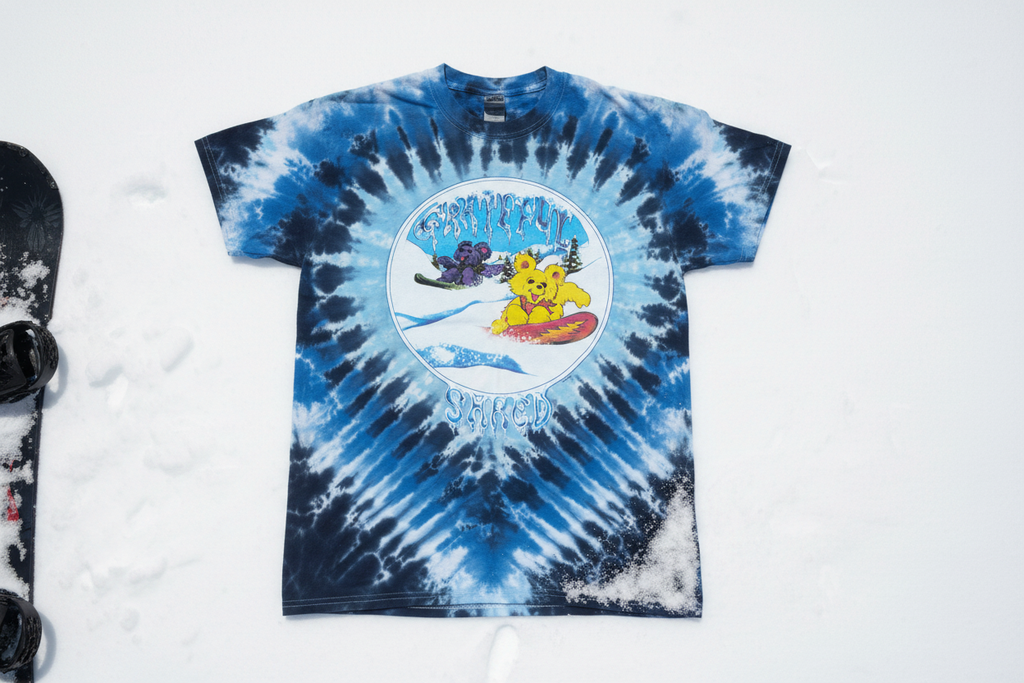 Grateful Dead Shred Bears Tie Dye T-Shirt - Full View