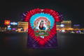 Grateful Dead Silver State Las Vegas Tie Dye Shirt - Zoomed