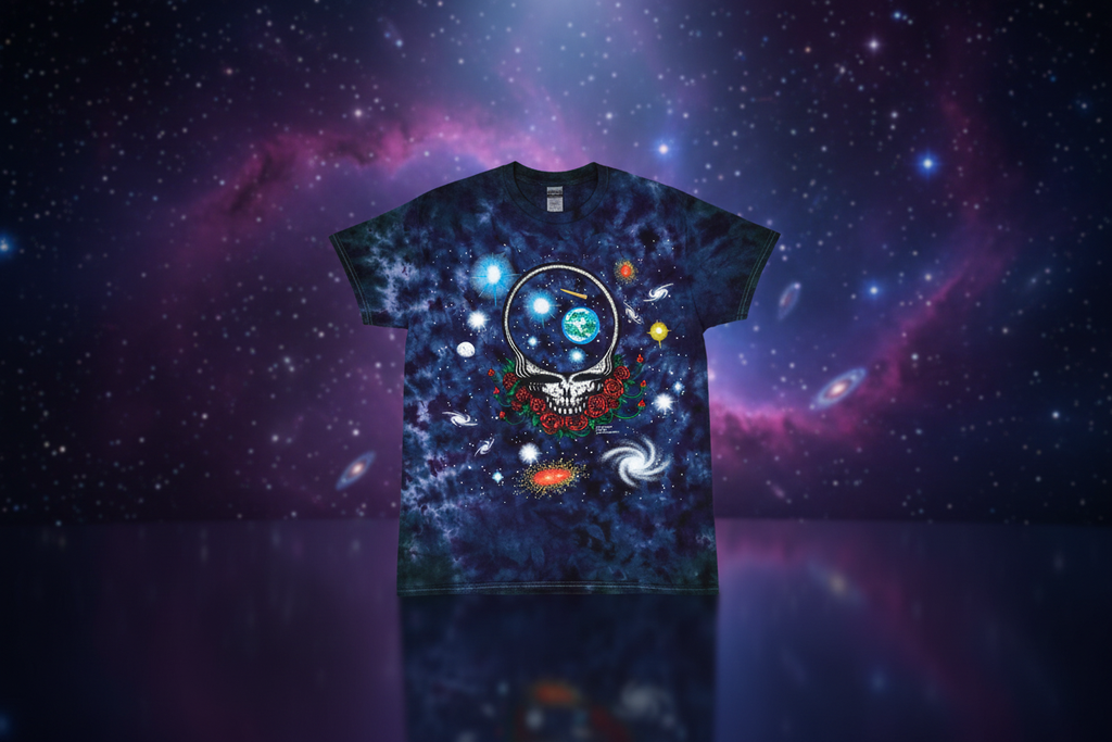 Grateful Dead Space Your Face Tie Dye T-Shirt