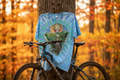 Grateful Dead Vermont Biker Tie Dye T-Shirt - Zoomed