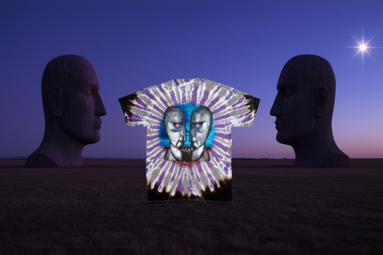 Pink Floyd Division Bell Tie Dye Shirt