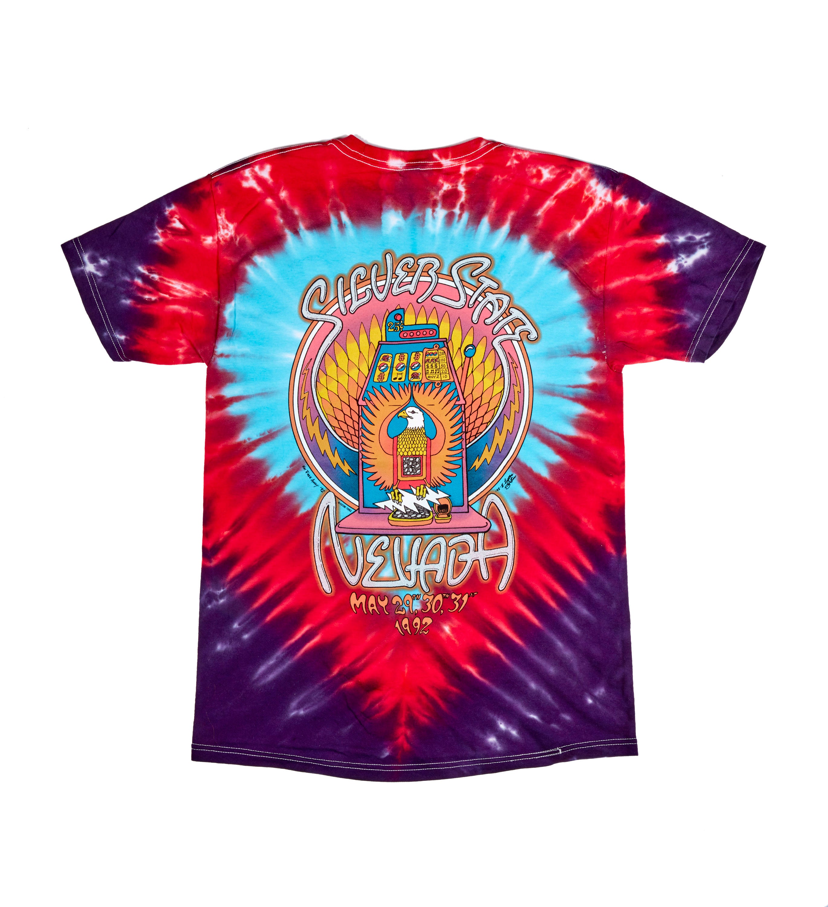 Grateful Dead Silver State Las Vegas Tie Dye Shirt