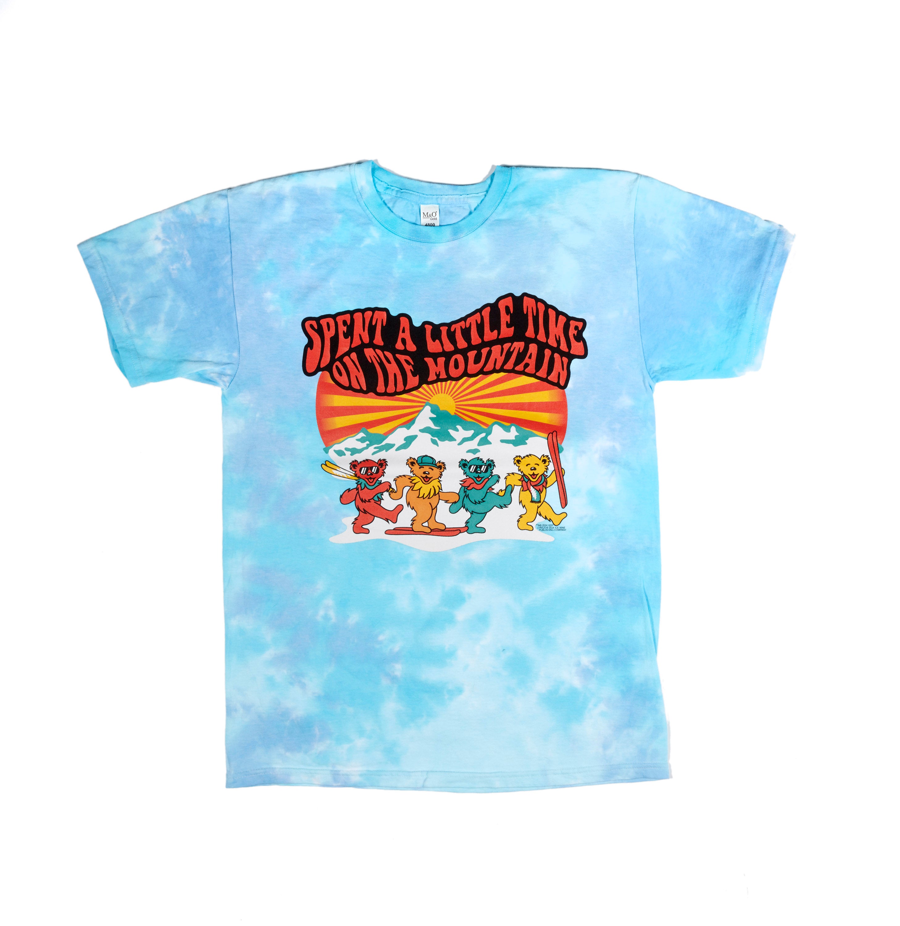 Grateful Dead Spend Time on the Mountain Tie Dye Shirt