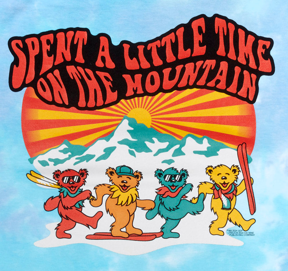Grateful Dead Spend Time on the Mountain Tie Dye Shirt