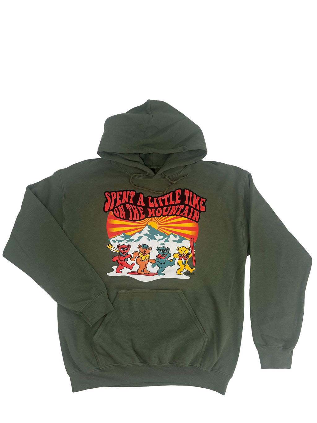 Grateful Dead Spend Time on the Mountain Hooded Sweatshirt