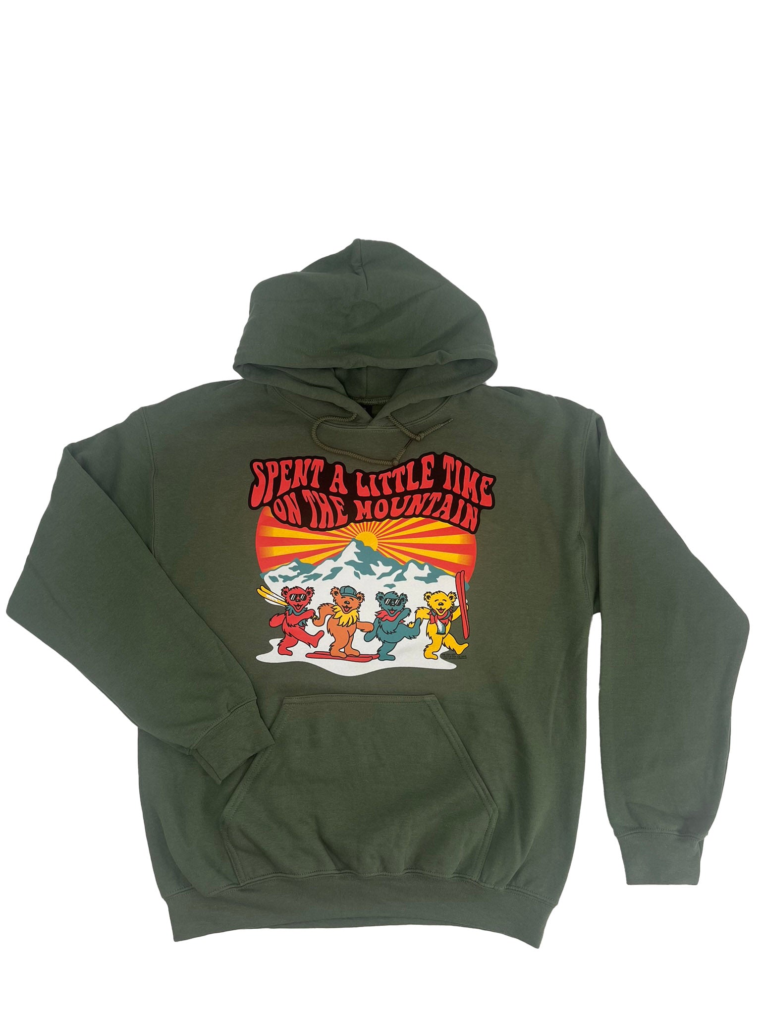 Grateful Dead Spend Time on the Mountain Hooded Sweatshirt
