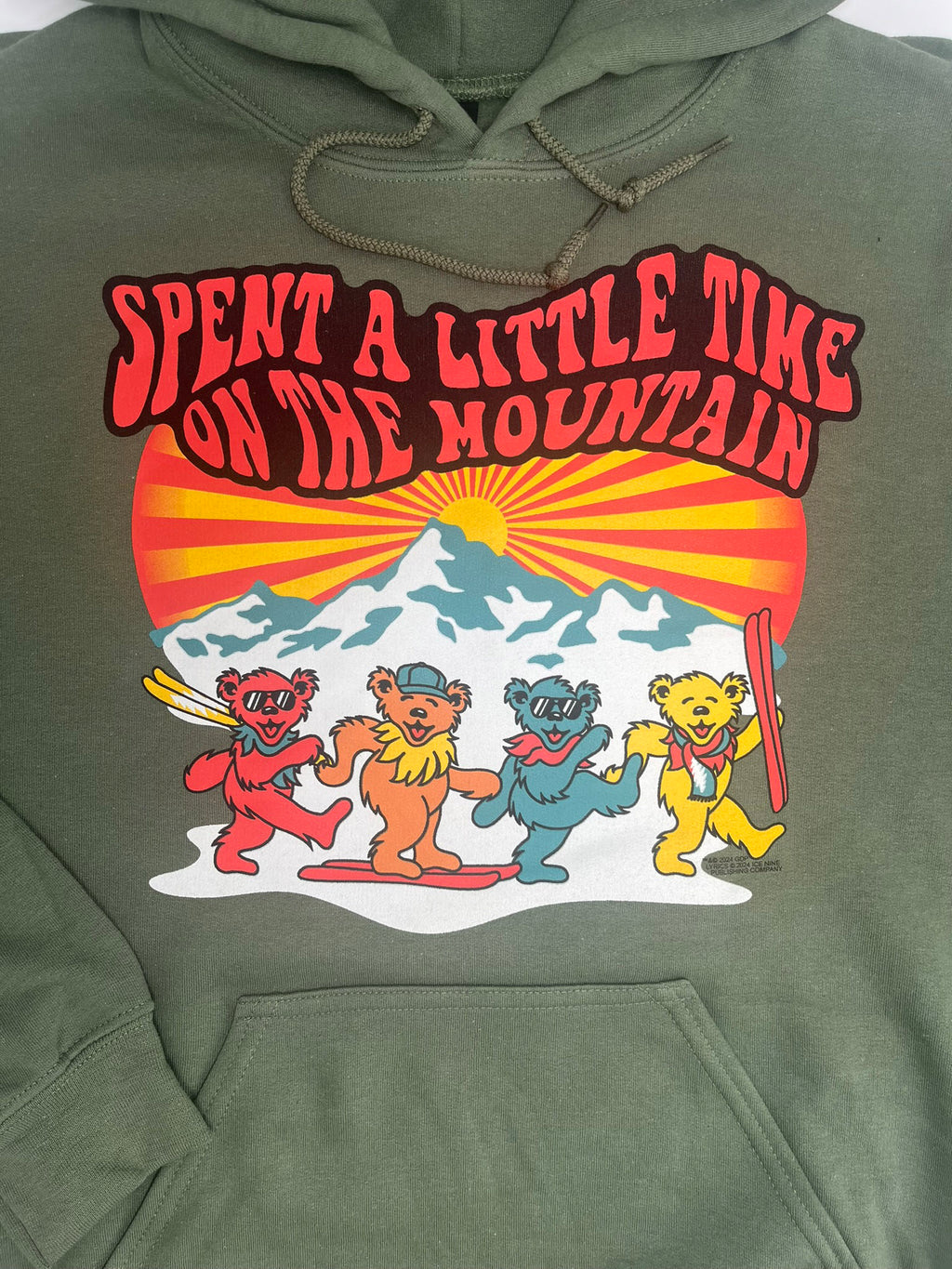 Grateful Dead Spend Time on the Mountain Hooded Sweatshirt