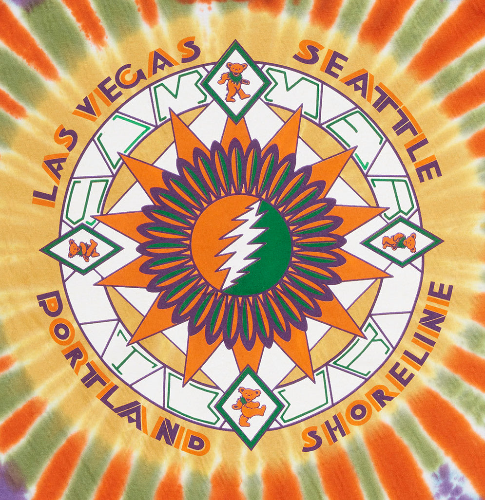Grateful Dead Steal Your Feathers Tie Dye T-Shirt