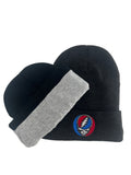 Grateful Dead Embroidered Steal Your Face Lined Winter Hat