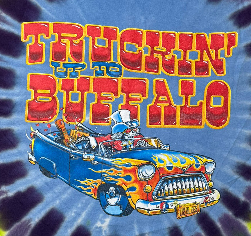 Grateful Dead Truckin' to Buffalo Tie Dye T-Shirt