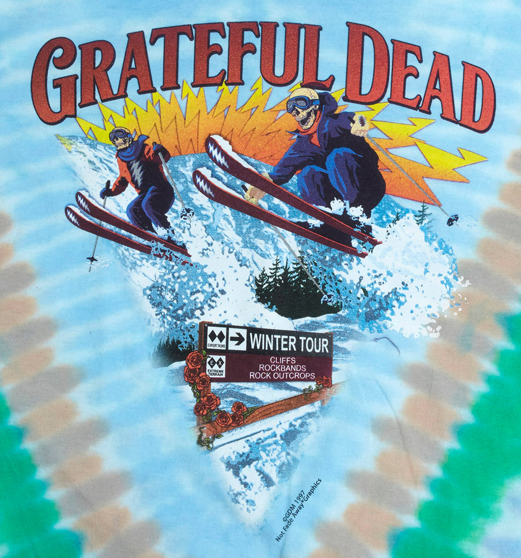 Grateful Dead Wingman Long Sleeve Tie Dye Shirt